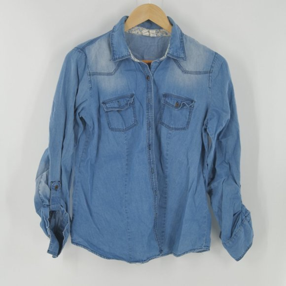 Girl Krazy Denim Shirt